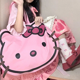 thumbnail image 2 of Sanrio Hello Kitty Kawaii Large Capacity Shoulder Bags, Women's Cartoon Fashion Travel Fitness Tote Bag, 2 of 4