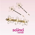 thumbnail image 2 of Scunci by Conair Cherry & Cloud Claw Hair Clips, Cute Mini Styling Clips, 2 Count, 2 of 7