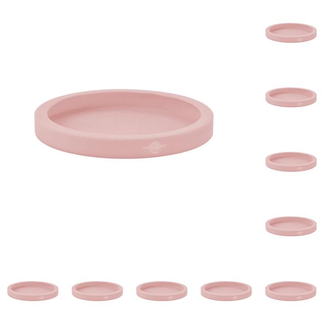 Bearachild Reemplazo del protector de la caja del del teléfono de silicona de la cubierta del inalámbrico para Magsafe, rosa Rosado 10piezas