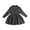 Gray, variant on Elainilye Fashion Baby Girl Dress Girls Ribbed Knit Sweater Dress Kids Ruffle Long Sleeve Casual Playwear, Sizes 3M-3Y
