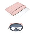 thumbnail image 3 of Funda para portátil MOSISO de 17.3 pulgadas con funda de poliéster acolchada, rosa, 3 of 6