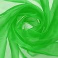 thumbnail image 1 of Tela de tul de organza Uxcell, cristalina y sedosa para corredor de mesa de bricolaje, verde, 1 of 7