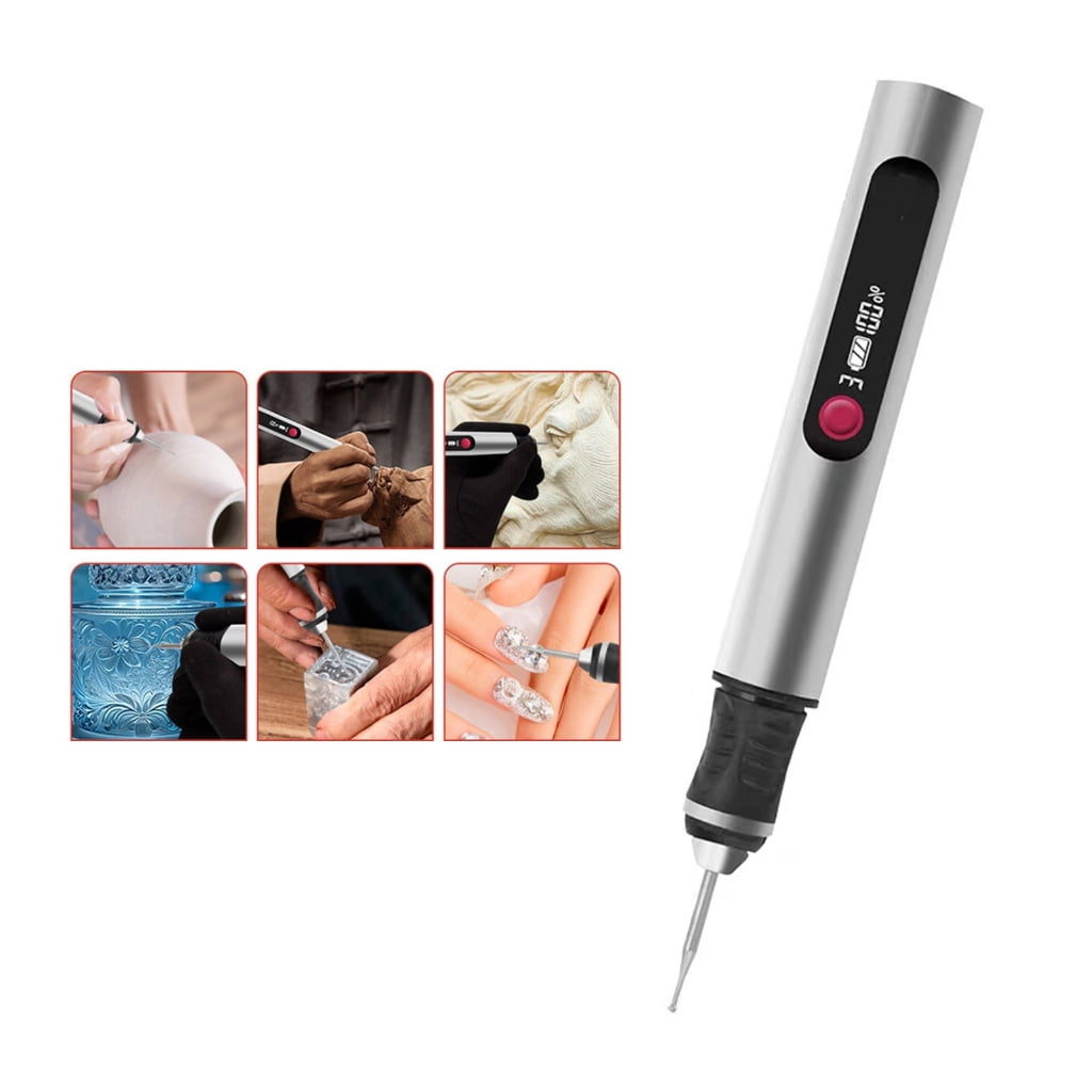 Engraving Pen Carving Pen Overheat Protection Adjustable Speed Electric Polisher for Artists and Craftsmen