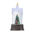thumbnail image 5 of Christmas Flameless Candles LED Battery Operated Candles Lighted Flickering Xmas Tree Snowman SnowGlobe for Home Holiday Party Christmas Decor, 5 of 5