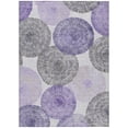 thumbnail image 2 of Addison Rugs Chantille Indoor/Outdoor Transitional Abstract Plum Machine Washable Rectangle Rug, 3' x 5', 2 of 8