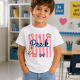 thumbnail image 4 of Godmerch Pre-K Stars Back to School Shirt for Kids Youth Graphic T Shirt First Day School Tee, 4 of 6
