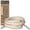 Ivory, variant on The Original Stretchlace | Elastic Shoe Laces | Round Stretch Shoelaces | Light Brown, 63 in (160 cm)