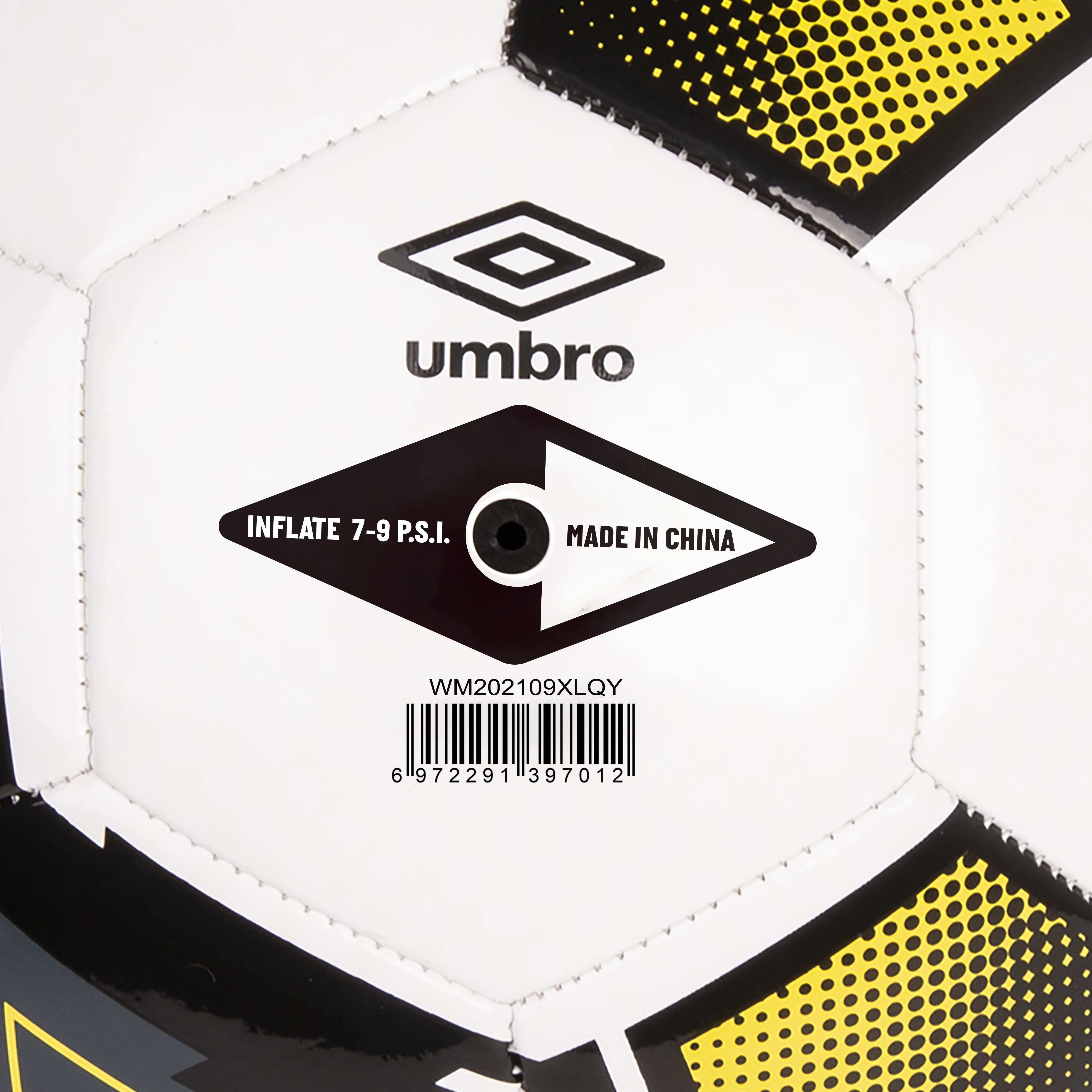(4 pack) Umbro Pivot Size 3 Youth and Beginner Soccer Ball, Yellow