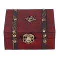 thumbnail image 1 of Keepsake Box, Wooden Treasure Chest Wide Application Natural Cedarwood  For Rings, 1 of 8