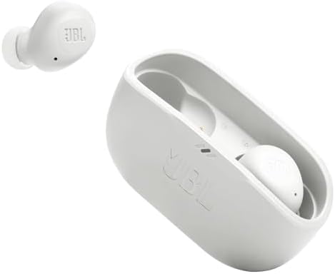 Open Box JBL Vibe Buds 2 - True Wireless Noise Cancelling Earbuds - White