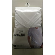 Jack n Jill Mens V-Neck T-Shirt, 100% Cotton, 2-Pack