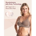 thumbnail image 3 of Sujetador de lactancia Momcozy Seamless Pregnancy Maternity Marrón oscuro, 3 of 8