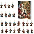 thumbnail image 2 of 2025 Dachshund Advent Calendar - 24 Days Christmas Countdown with 2D Acrylic Pendants, Funny Dog Ornaments for Tree Decor, Holiday Home Decoration, Xmas Gifts, 2 of 8