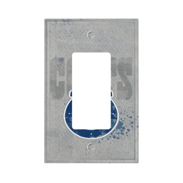 Panel de interruptores de pared con marco romano de cuero simple Colts Switching Lights, interruptor de luz simple, doble o con tirador