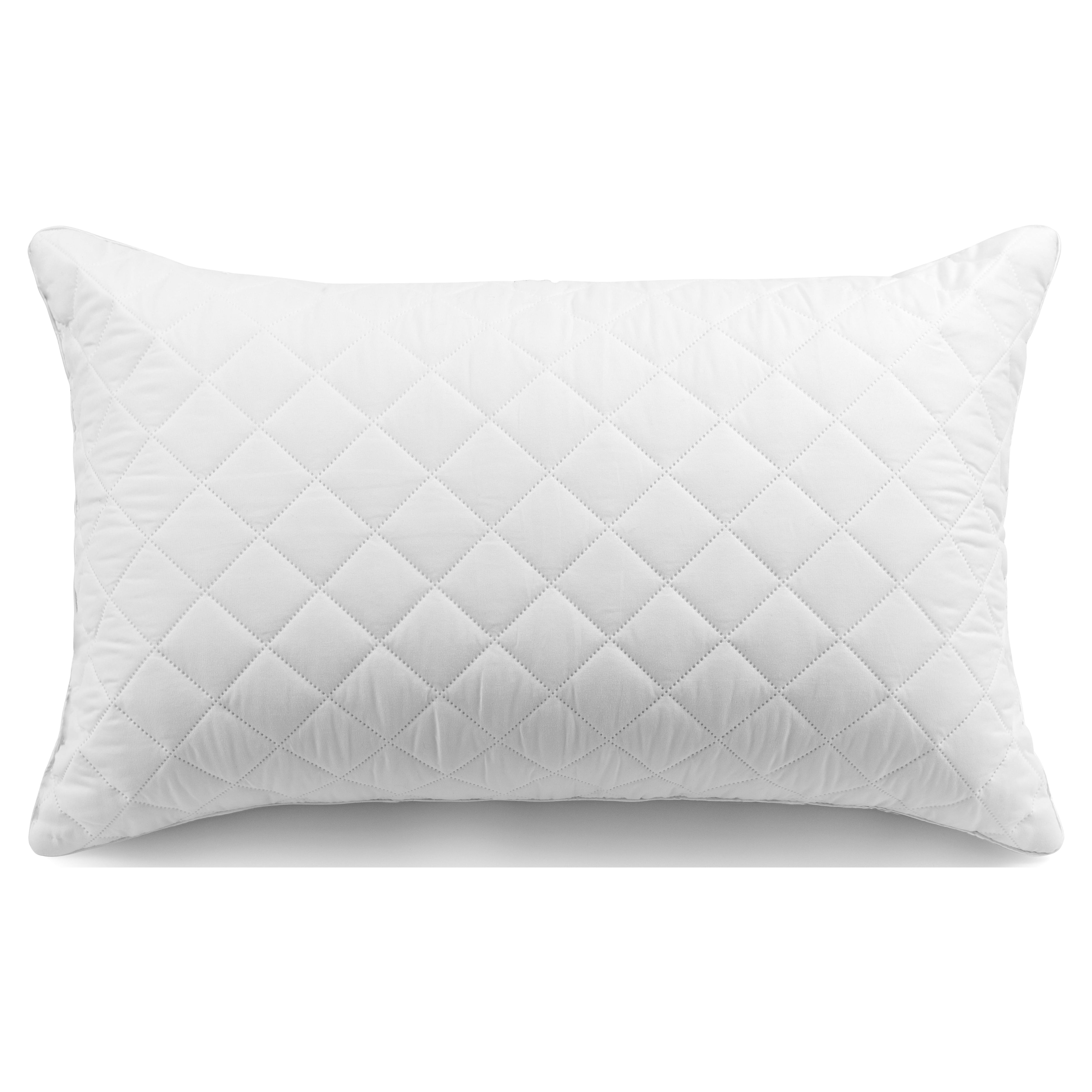 Mainstays Memory Foam Cluster Pillow 2-Pack, Standard photo 7