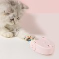 thumbnail image 2 of lionlar Jouet Électrique pour Chat Interactif Automatique de Course à Piles Exerciseur Taquine Rose, 2 of 9