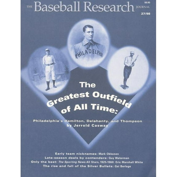 The Baseball Research Journal (Brj), Volume 27, (Paperback)