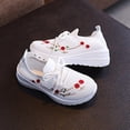 thumbnail image 2 of Aihuaihua 2026 Girls Casual Sneakers Breathable Mesh Embroidered Athletic Walking Shoes For Toddler Kids White, 2 of 8
