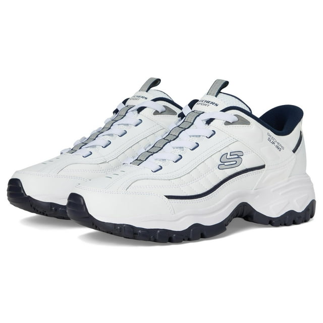 Zapatilla Skechers Afterburn E'Lite Grill Corporal blanco/azul marino