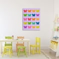 thumbnail image 3 of Stupell Industries Contemporary Colorful Butterflies on Lilac Canvas Art, 24 x 30, by LISH Creative, 3 of 8