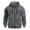 (Mul-Pocket)Dark Gray, variant on Coorders Men's Full-Zip Hoodie Pockets, Men's Hooded Outwear Sweatshirt Zipper ,Big and Tall Navy,Size L