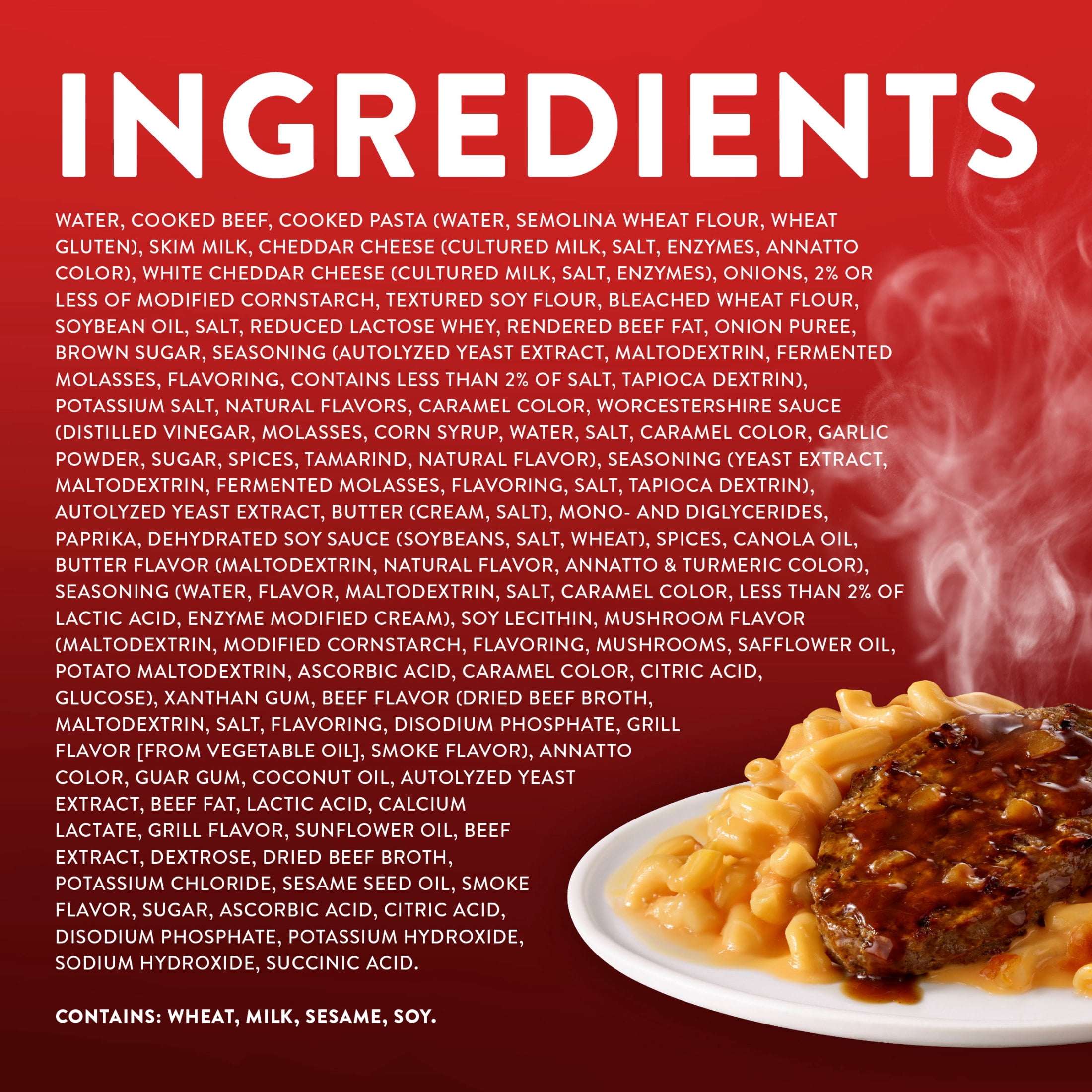 Stouffer's Salisbury Steak, Single Serve, Frozen Entrees for One, Ready to Cook Easy Dinners, Protein Frozen Meals 9.625 oz