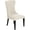 Beige, variant on Wingback Side Chair Cover Dining Chair Slipcover 2/4/6 Pack Polyester, Stretch Sloping Armchair Accent Chair Protector Seat Covers for Dining Room Banquet Home Party Decor(Beige,Set of 1)