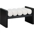 thumbnail image 1 of Meridian Furniture Waverly Cream Bench, 1 of 6