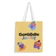 thumbnail image 1 of GoNoodle Bolso de tela con estampado de lienzo para mujer, bolsa de compras reutilizable y estética, con cremallera interior, regalo para mujer,38*45cm., 1 of 6