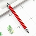 thumbnail image 3 of JANGSLNG 2Pcs Ballpoint Pen Black Ink Retractable Plastic Medium Point Advertising Pen for Students, 3 of 8