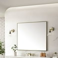 thumbnail image 6 of James Martin Vanities 715-M48-MB Rohe 48" W X 40" H Rectangular Stainless Steel Framed, 6 of 7