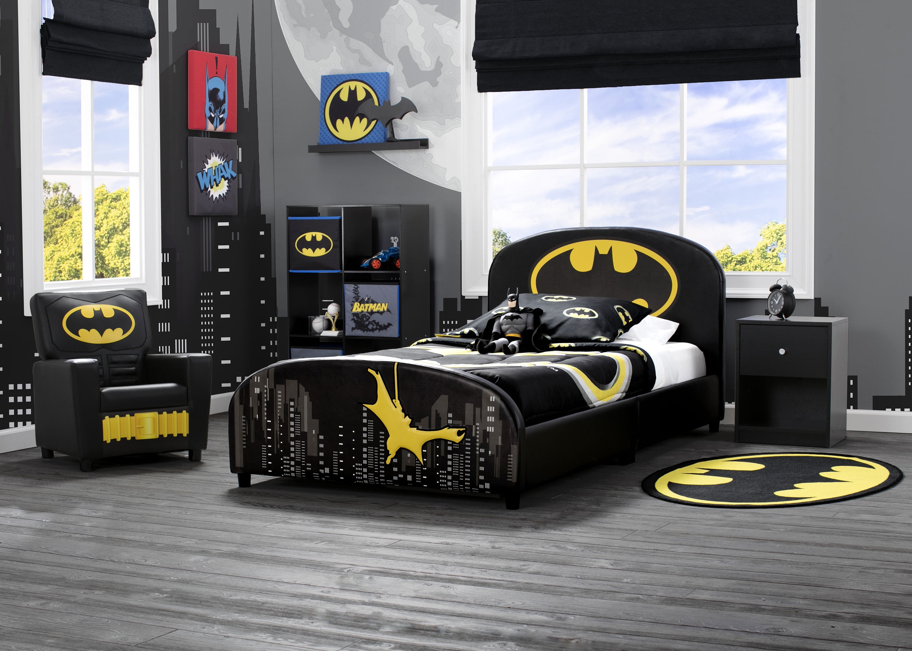 Dc Comics Batman Batmobile Car Twin Bed, Batman Bed Twin