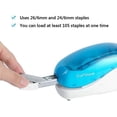 thumbnail image 2 of Electric Stapler，Including 2000 Staples and 1 Staple Remover, Suitable for Palm Size and high Comfort，25 Sheet Capacity, AC Adapter or Battery Powered，Battery not Included, 2 of 9
