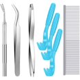 thumbnail image 2 of Kit de herramientas para quitar garrapatas para perros/gatos (azul claro), 2 of 5