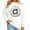 white-2, variant on Women's Boho Orange Floral Sprig Minimalist Breathable Crewneck Sweatshirt Round-neck long-sleeved White S-3XL