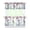 Purple Flower Bird, variant on Yellow Lemon 3-Piece Kitchen Curtains Set Kitchen Curtains Sets with Valance for Windows Rod Pocket Machine Washable Kitchen Decor Decorations (54"x18" 2x27.5"x24")