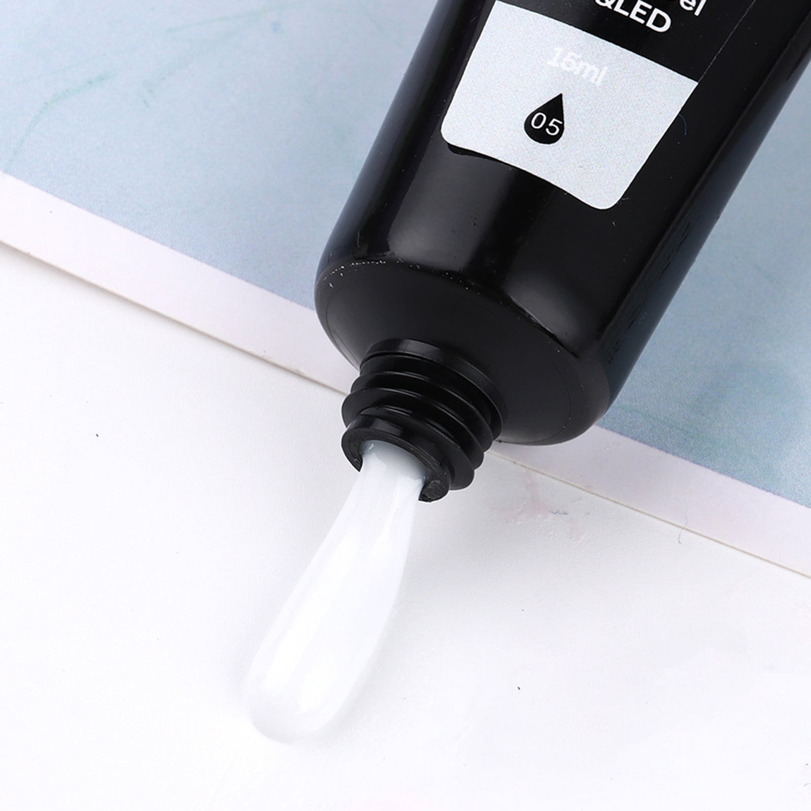 Finger Nail Polishes Sheer Gel Polish Acrylic Nail Stuff Pearls for Nails Nail Holder for Painting Nails Heart Glitter for Nails Gel Top Coat Face for Makeup Nail Packaging Nail Stuff for