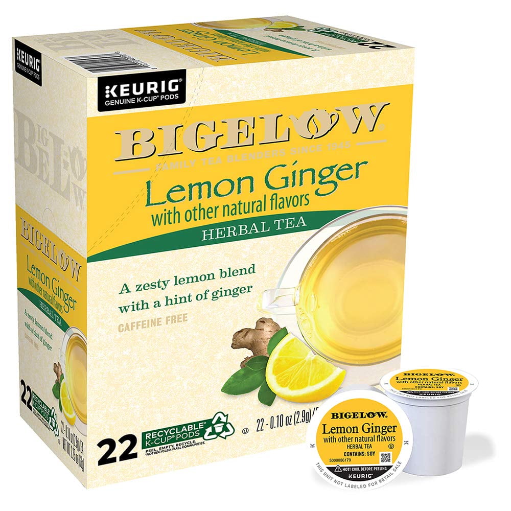 Bigelow Lemon Ginger Tea Single Serve 