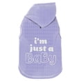 thumbnail image 2 of Vibrant Life Easter I'm Just a Baby Hoodie for Dogs and Cats, Blue, XS, 2 of 9