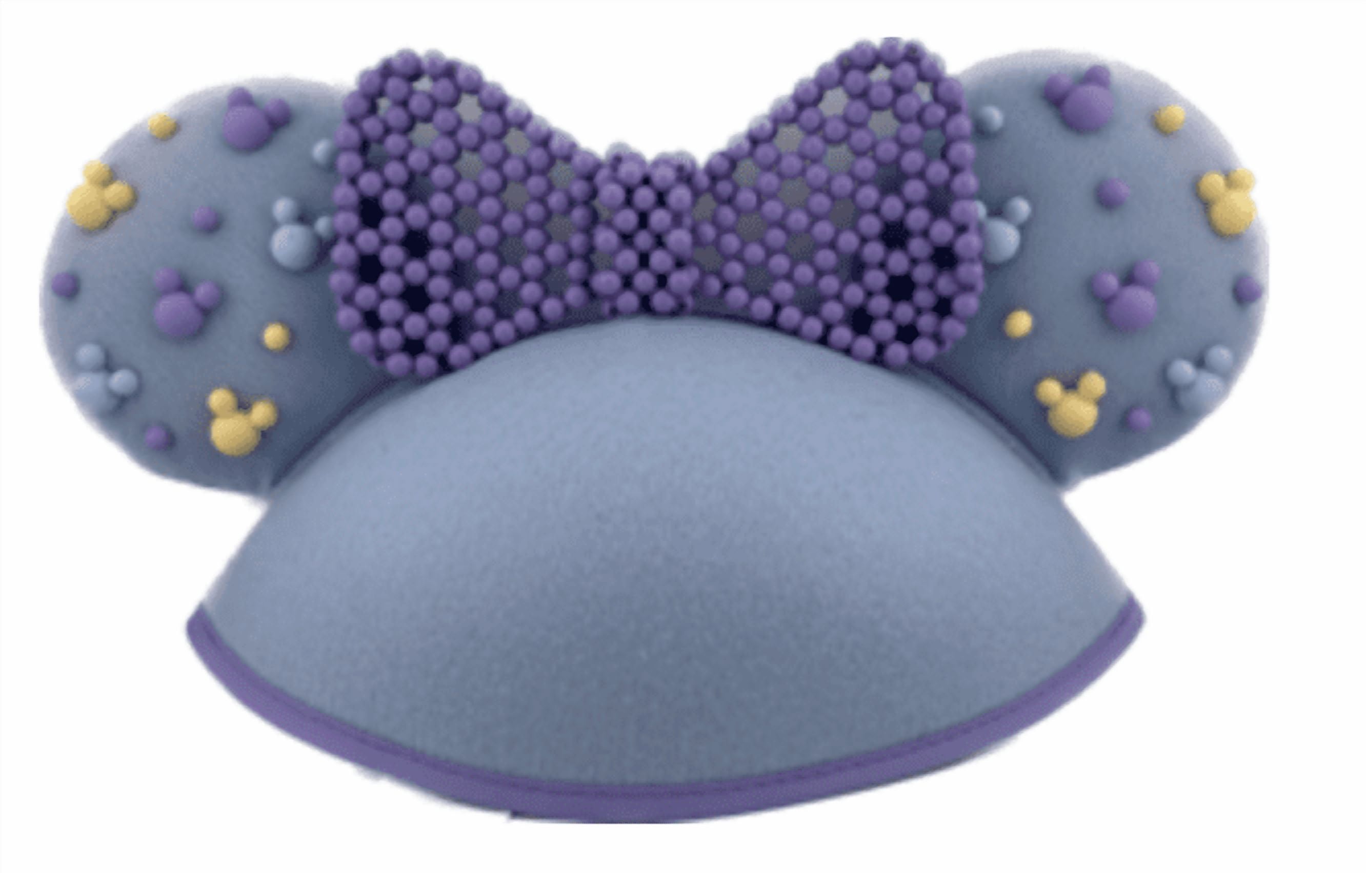 Disney Parks Mickey Icon Beaded Minnie Mouse Ear Hat in  display picture 3