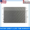 thumbnail image 1 of 1second Condenser Compatible with Lincoln Nautilus 2019-2019 19 L4 2.0L Part 30006, 1 of 1