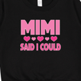 thumbnail image 3 of Inktastic Mimi Said Could Funny Granddaughter Toddler Sweatshirt, 3 of 4