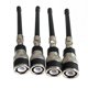 thumbnail image 3 of Antena de micrófono UHF BNC Yashi 4 piezas color negro y plateado, 3 of 5
