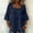 B Navy, variant on Dressy Casual Cotton Linen Lace Top Women Square Neck 3/4 Flare Bell Sleeve Multi Layer Eyelet Lace Tiered Babydoll Loose Blouse Business Summer Shirt A Light Green M