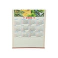 thumbnail image 4 of Feng Shui Import Chinese Wall Scroll Calendar 2026, Great Wall Landscape Art, 30 x 12.5 inches, Traditional Calendar with Wooden Rails, 4 of 4