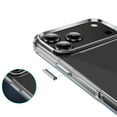 thumbnail image 3 of For iPhone 17 PRO Case Thick Crystal Clear Chromed Buttons + Tempered Glass, 3 of 4