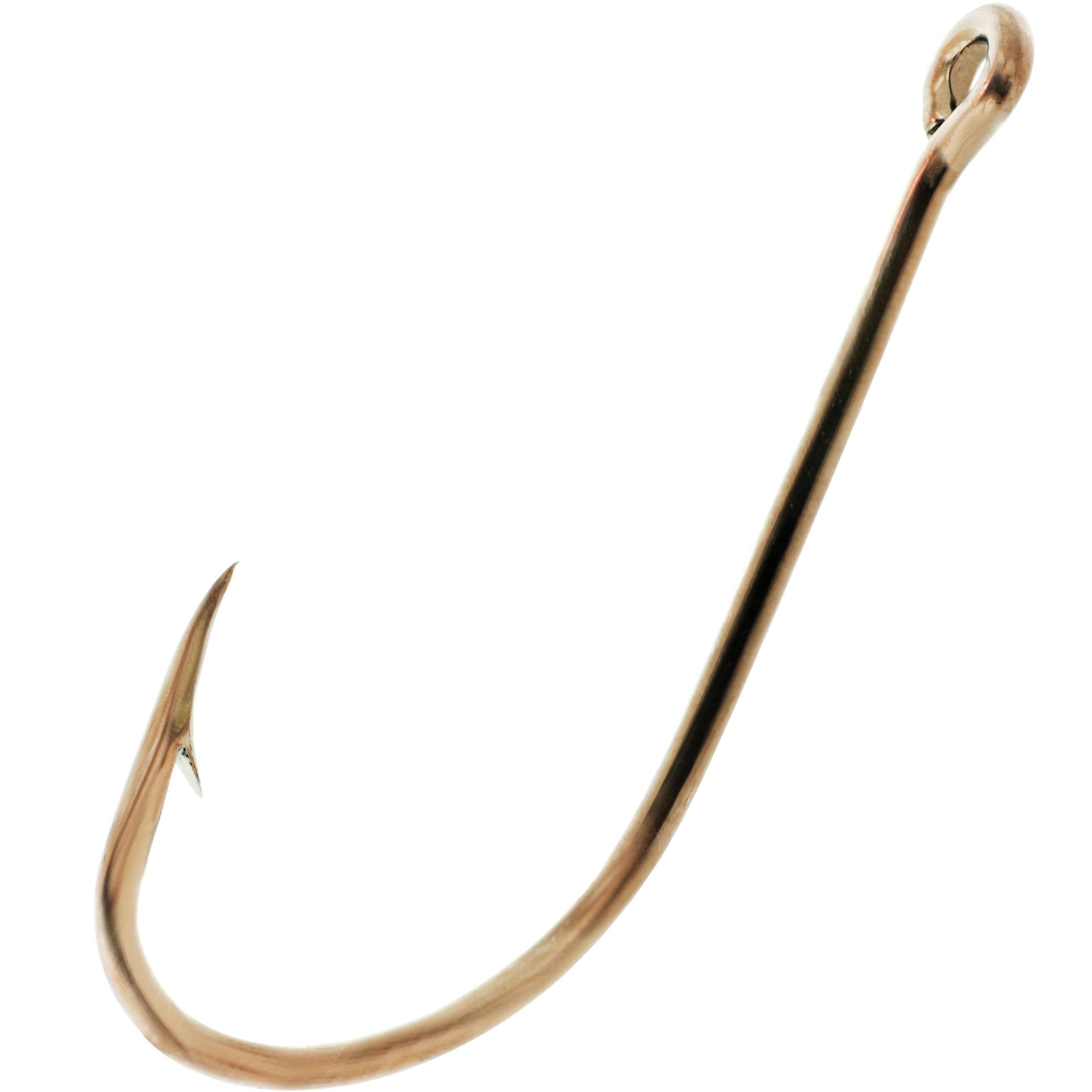 eagle-claw-084fh-10-bronze-plain-shank-hook-size-10-walmart