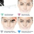 thumbnail image 3 of Brawna Eyebrow Ruler Stencil - 30 Pcs Clear Adhesive Shaping, Henna Tinting and Microblading Kit - Disposable Extensions Shaper Tool for Women - Supplies, 3 of 3
