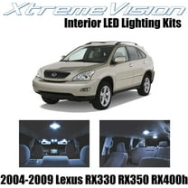 XtremeVision Interior LED for Lexus RX330 RX350 RX400h 2004-2009 6 pcs Cool White Interior LED Kit   Installation Tool