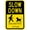 A2, variant on Kids and Pets at Play Sign - 1 Pack - Neighborhood Street Slow Down Caution Yard Lawn Sign- Aluminum Rust Free - 7" x 9.8" Pre-Drilled Holes, Weather Resistant